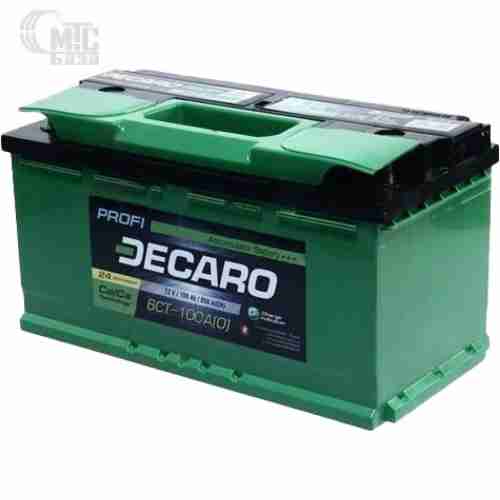 Аккумулятор Decaro  6CТ-100 АзЕ Master  EN800 А 353x175x190мм